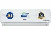 Carrier 1.5 Ton 3 Star AI Flexicool Inverter Split AC (Copper, Convertible 4-in-1 Cooling)