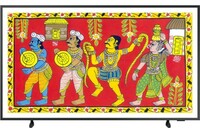 Samsung 139 cm (55 inches) The Frame Series 4K Ultra HD Smart QLED TV QA55LS03BAKLXL (Black)