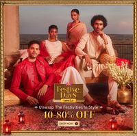Myntra Festive Days - Get 40-80% Off [1-3 April]