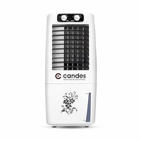 Candes 12 L Portable Mini Air Cooler for Home | High Speed Blower, Ice Chamber, 3 Way Speed Control