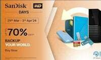 Amazon - Sandisk Brand Days Upto 70% off on Pendrive, Dual drives & More - (29th - 3rd Mar)