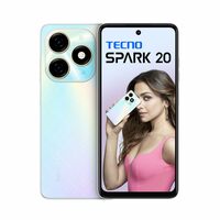  TECNO Spark 20 | Cyber White, (16GB*+128GB)