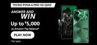 Amazon Tecno Pova 6 Pro 5G Quiz Answers 