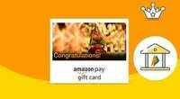 Amazon Pay eGift Card Get Flat  ₹300 Back Min order: ₹9000
