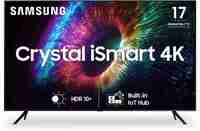 Samsung Crystal 4K iSmart Series 108 cm (43 inch) Ultra HD (4K) LED Smart Tizen TV