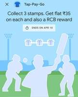 Gpay - Get 105 Cashback on Tap and Pay Mov of 200