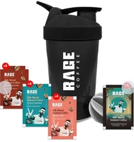 Rage Coffee - 15 Sachets + Shaker 400 ML 