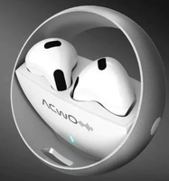 TWS- Ear Buds -The Revolving Sound Revolution (Smokey Silver) | 365 Day Warranty by ACwO