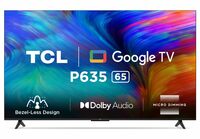 TCL 164 cm (65 inches) Bezel-Less Series 4K Ultra HD Smart LED Google TV (Black)