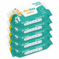 1st Step Wet Wipes 30 Pcs (30Pcs, Pack of 5)