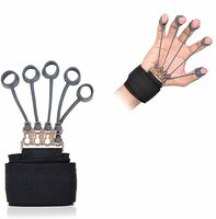 Finger Gripper Strength Trainer | Hand Exerciser Yoga Resistance Bands Finger Flexion And Extension Training Device | Finger Force Grip Device 