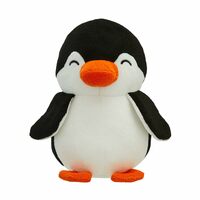 Amazon Brand - Jam & Honey Penguin, Plush/Soft Toy for Boys, Girls and Kids, Super-Soft, Safe, Great Birthday Gift (Black and White, 17 cm) 