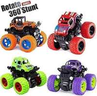 KIDZGURU 4WD Mini Monster Trucks Friction Powered Cars K-42(Multi Colour, Pack of: 1)