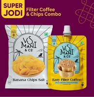 Easy filter coffee - 80:20 | 100ml and Salt Banana Chips | 65g  @1Rs. + shipping charges