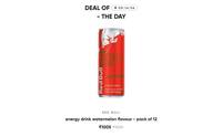 Cred : Red Bull New Flavour (Pack of 12) 