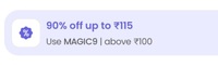 Magicpin : Get 90% off upto 115Rs. On Wow momos and more
