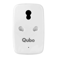Qubo Smart Plug- 16 A Smart Plug (Alexa and Google Assistant Support, HSP10D1001, White)