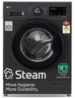 LG 9 kg 5 Star with Steam, Inverter Direct Drive, 6 Motion Direct Drive, Touch Panel and 1400 RPM Fully Automatic Front Load Washing Machine (FHM1409BDM)