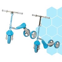 Dash Slick 2 in 1 Scooter for Kids, Scooter for Kids 3+ Years (Capacity 25kg | Blue)