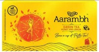 Aarambh Green Tea Honey & Lemon 25 pcs