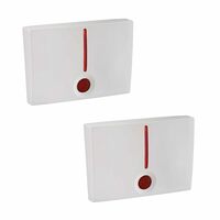 Anchor by Panasonic Arihantanam Door Bell for Home and Office (Pack of 2, White)