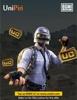 BGMI UniPin Voucher with Bonus UC (Limited time offer!)