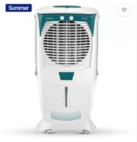 Crompton 75 L Desert Air Cooler  (White, Teal, ACGC-DAC751)