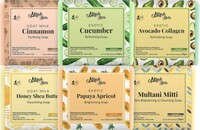 Mirah Belle - Organic Soaps Sample Kit (20 Gm - Pack of 6) - Natural, Handmade - Best for Dry, Oily, Sensitive Skin -Anti Aging, Anti Acne,Skin Brightening - Hotels,Homes,Offices,Multipurpose use