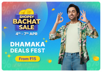 Shopsy Bachat Sale (4-7 April) Deals Starts From Rs.15  