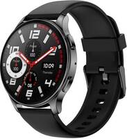AMAZFIT POP 3R Smart Watch With 1.43" AMOLED Display, BT Calling and AI Voice Assistance Smartwatch  (Black Strap, Free Size)