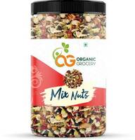 Organic Grocery Mix Dry Fruits and Nuts Almonds, Pistachios, Cashew, Apricot (1kg) Assorted Seeds & Nuts  (1 kg)