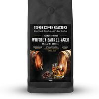 Toffee Coffee Roasters | Single Malt Whiskey Barrel Aged Coffee | 100% Arabica