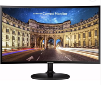 SAMSUNG 24 inch Curved Full HD VA Panel Monitor (24 inch Curved Monitor)  (Response Time: 5 ms, 60 Hz Refresh Rate)