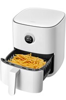 Xiaomi Smart Air Fryer for 4-5 People | 90% Less Fat l 1500W Fast Cooking | 7 Pre-set Menus | Grill, Bake, Fry, Roast, Reheat, Defrost | 40-200°C l Dual Speed Technology | Voice Control | 90+ Recipe 