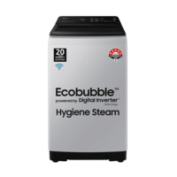 SAMSUNG 7 Kg 5 Star Wi-Fi Inverter Fully Automatic Top Load Washing Machine (WA70BG4582BYTL, Lavender Grey)