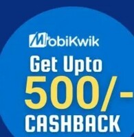 Get Upto Rs.500/- Cashback on your Mobikwik Wallet