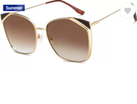 VINCENT CHASE by Lenskart UV Protection Cat-eye Sunglasses