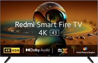 Redmi 108 cm (43 inches) 4K Ultra HD Smart LED Fire TV L43R8-FVIN (Black)
