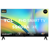 TCL 43S5400A 108 cm (43 inch) Full HD LED Smart Android TV with Dolby Audio (2023 model)