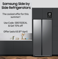 Samsung Refrigerators Upto 40% Off + Flat 15% Off via Coupons + Bank Offer 