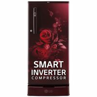 LG 185 L 4 Star Inverter Direct-Cool Single Door Refrigerator (2023 Model)