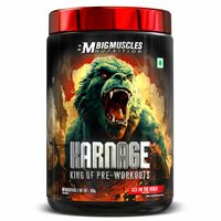 Bigmuscles Nutrition Karnage Pre workout (60 Servings) Dope Free 300g