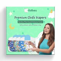 Kidbea Premium Adjustable Baby Cloth Diaper For 5Kg-17Kg (0 to 3 years) 