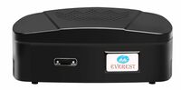 Everest ENT 60 New Model ABS Body Attractive Design Voltage Stabilizer Used Upto 43 Inches LED TV + Home Theater + Set Top Box Table Top & Wall Mountable (Working Range : 90 V to 290 V), (Black Color)