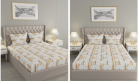Bombay Dyeing Raymond Home Bedsheets Up to 75% Off + Extra 20% Off