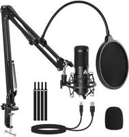 Audio Array AM-C1 USB Condenser Microphone Kit for Podcasting Recording Live Streaming Microphone 1499/1424