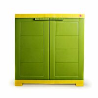 Cello Novelty Compact Plastic Shoe Rack(Green and Yellow) [Apply Coupon + Bank Offer]