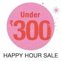 Happy Hour Sale - Clothing under ₹300