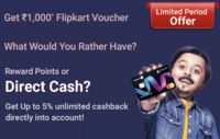 Apply Flipkart Axis card and Get 1000 Flipkart Voucher