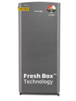 Voltas Beko 183 L Direct Cool Single Door 3 Star Refrigerator  (Silver, RDC215C/S0XIR0M0000GO)